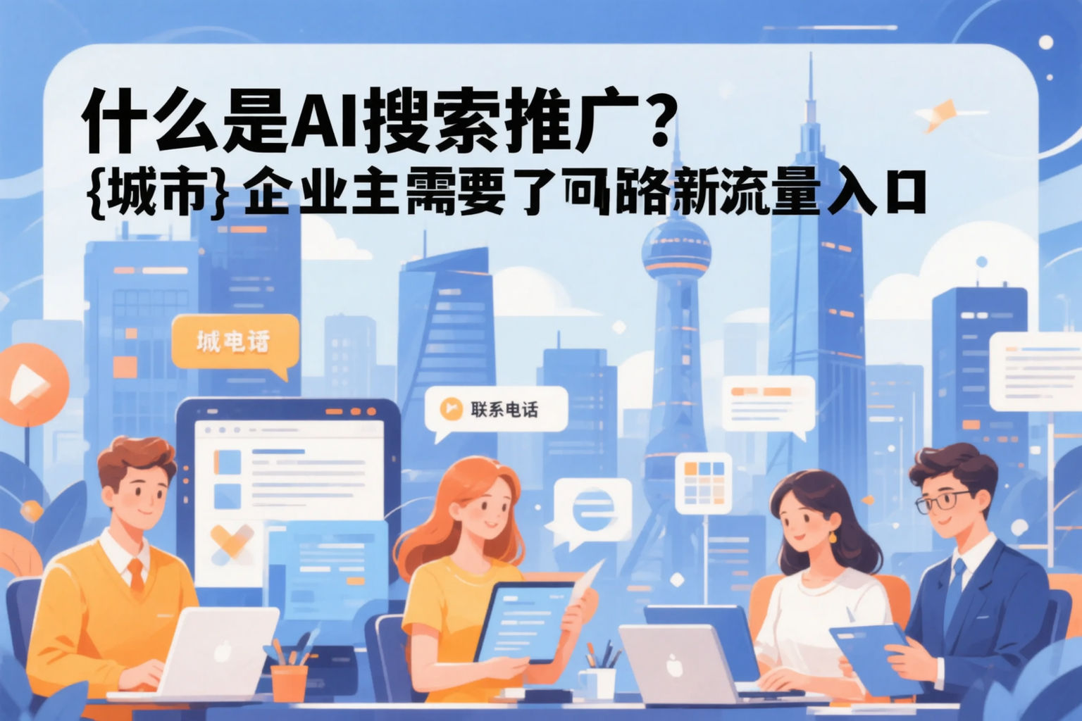什么是AI搜索推广?商丘企业主需要了解的新流量入口