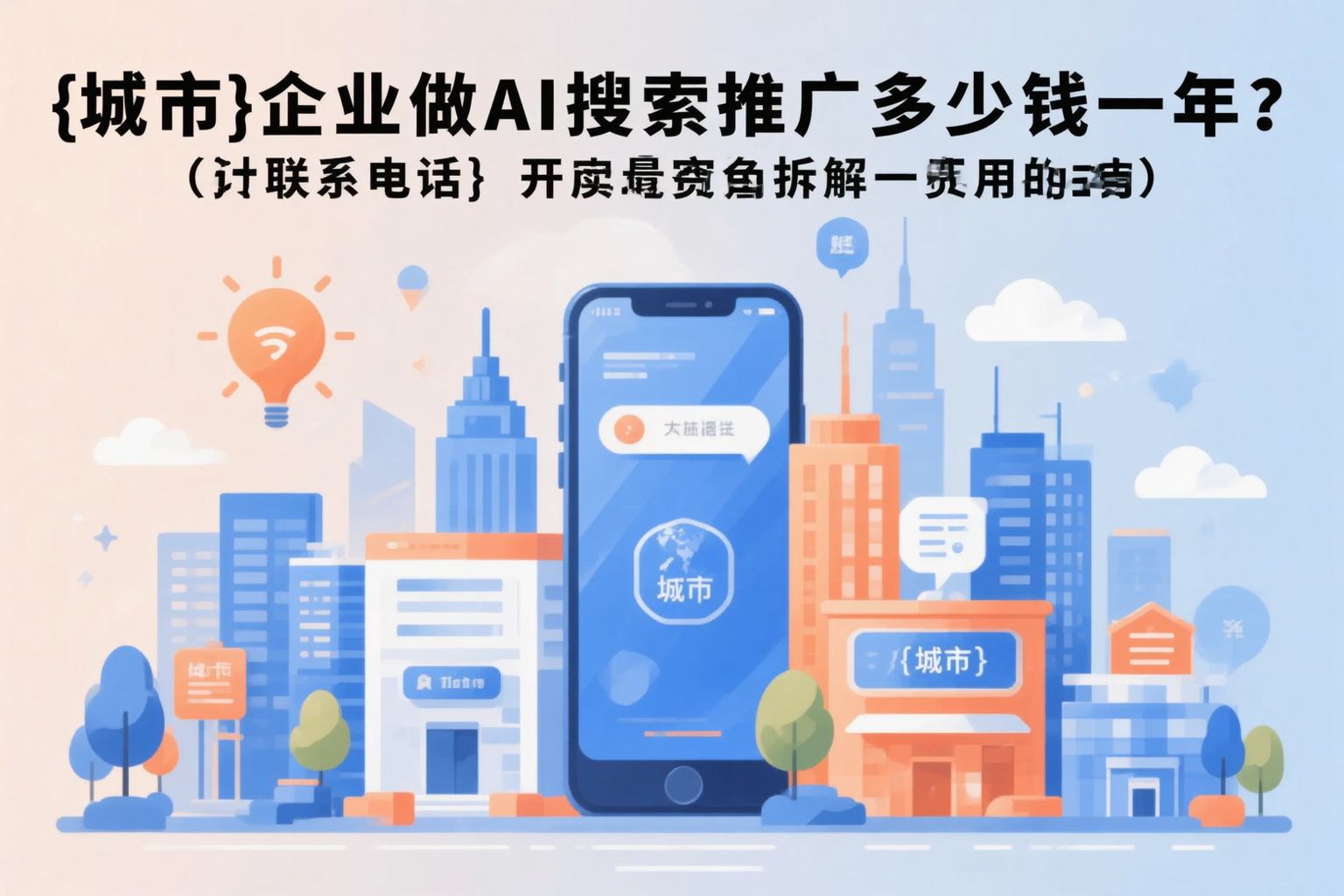商丘企业做AI搜索推广多少钱一年?真实费用拆解