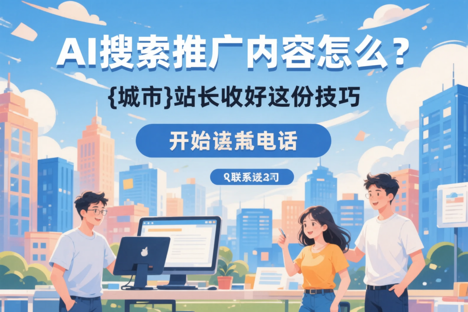 AI搜索推广内容怎么写?商丘站长收好这份技巧